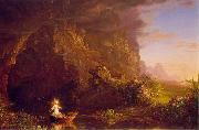 Thomas Cole The Voyage of Life: Childhood oil painting artist